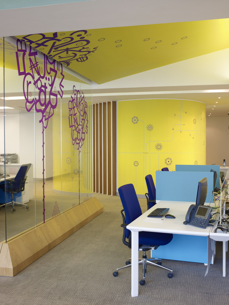 Zain's Colorful Bahrain Headquarters Offices Office Snapshots