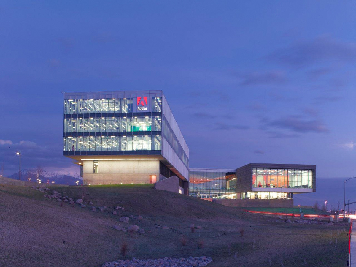 Inside Adobe's New Utah Campus Office Snapshots