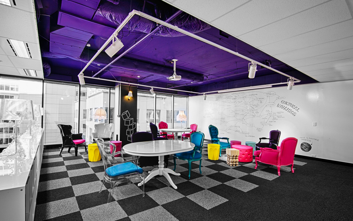 Mindshare's Colorful and Collaborative Sydney Offices Office Snapshots