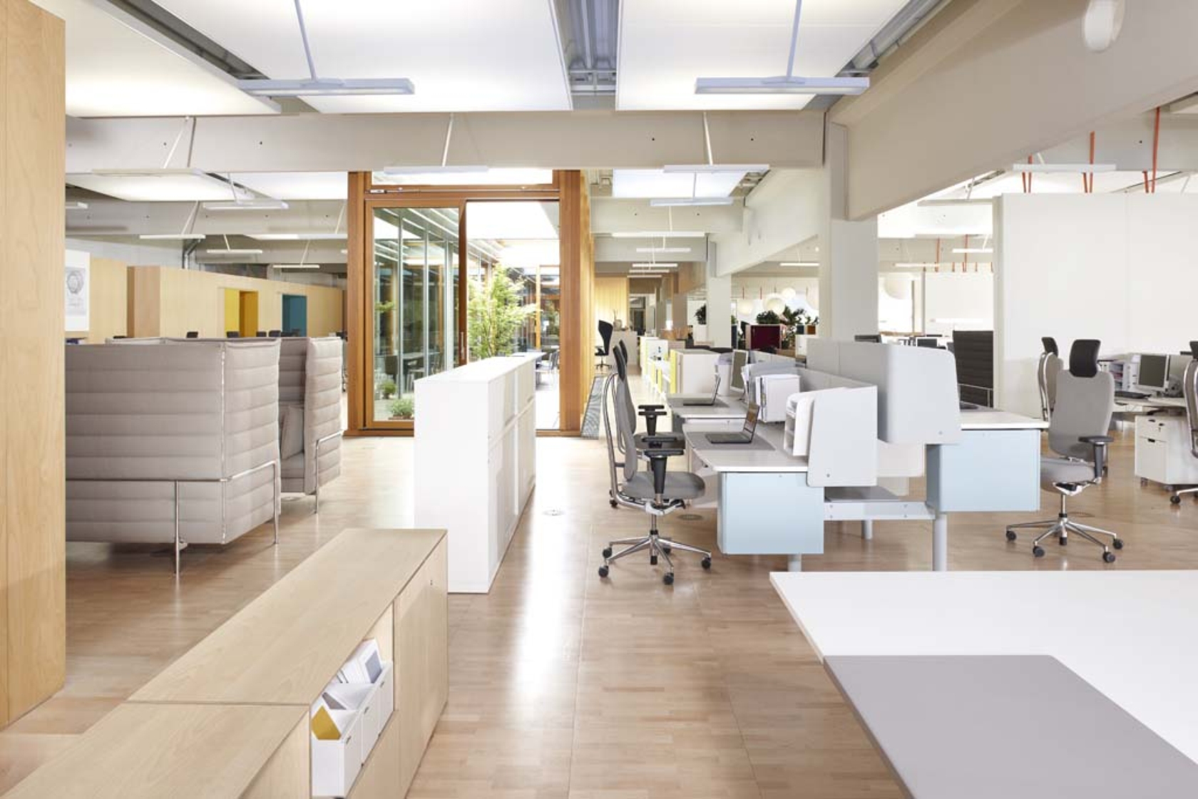 Inside Vitra's German Workplace 'Citizen Office' Office Snapshots