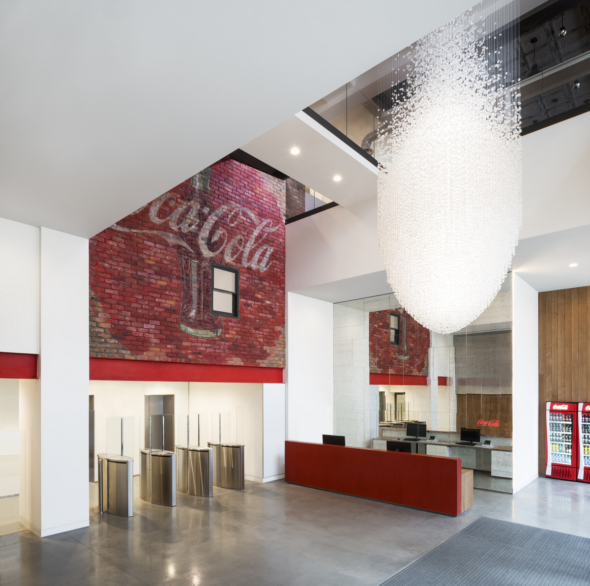CocaCola's UK Headquarters London Office Snapshots