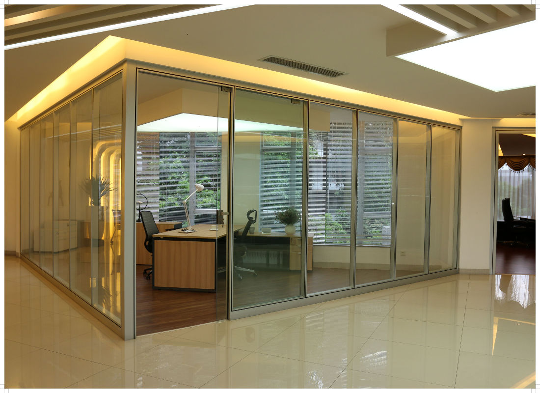 Office glass walls