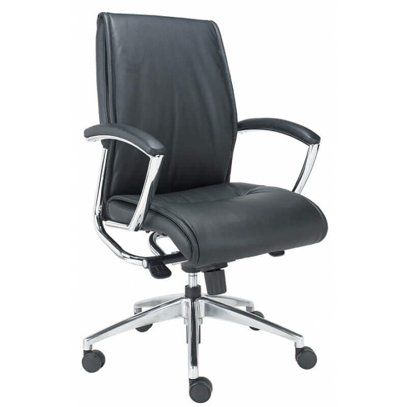 Mid Back Executive Leather Chair ALTO Mid Back Executive Leather* Chair from CORP DESIGN Office Furniture