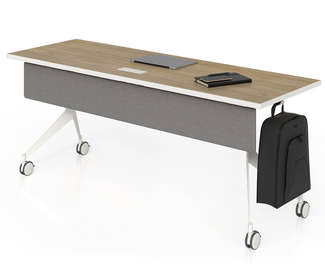 GROUP LACASSE Quorum Mobile Flip Top Nesting Training Tables Office