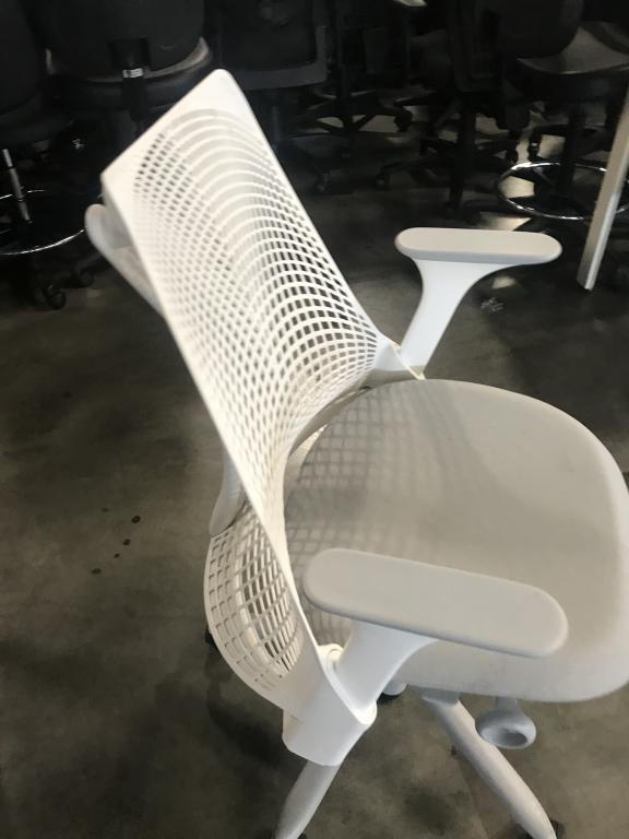 Herman Miller Sayl Task Chairs In White Office Solutions Inc
