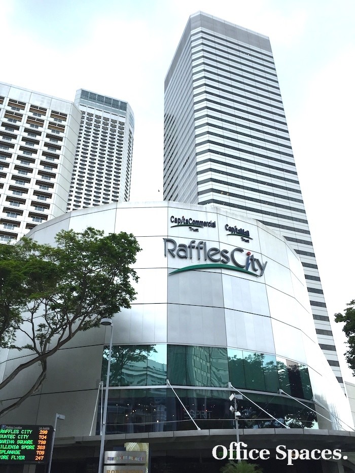 Raffles City Tower Premium Offices for Rent City Hall MRT