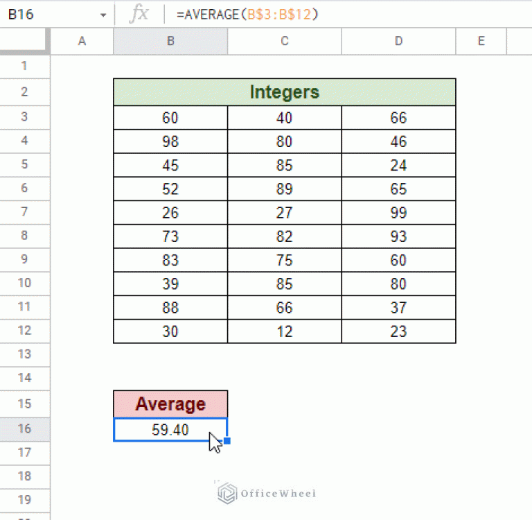 Google Sheets Use Cell Value in a Formula (2 Ways)