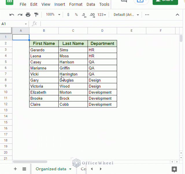 How to Sort Alphabetically in Google Sheets (3 Ways)