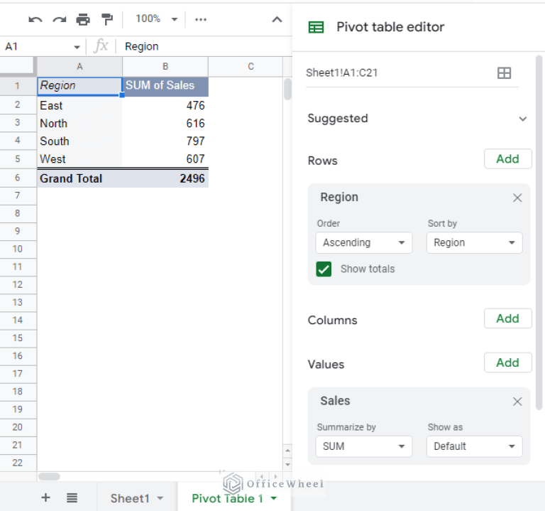How to Refresh a Pivot Table in Google Sheets (3 Ways) OfficeWheel