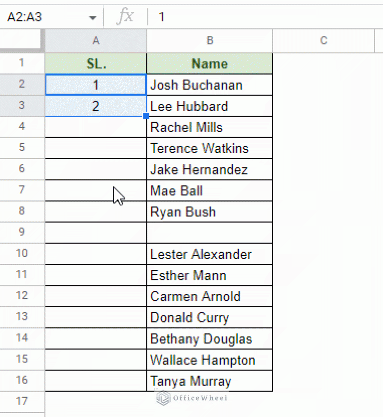 How to Automatically Add Numbers in Google Sheets OfficeWheel