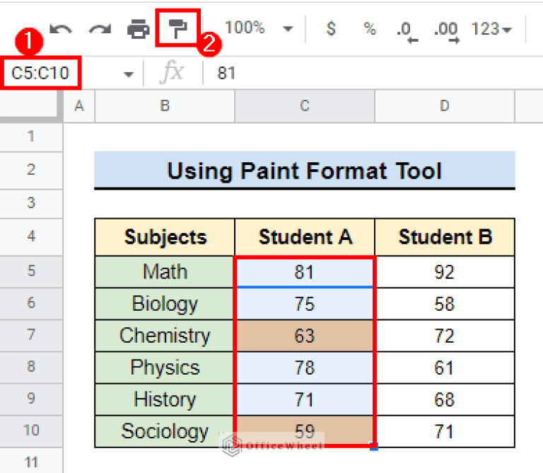 How to Copy and Paste Conditional Formatting in Google Sheets