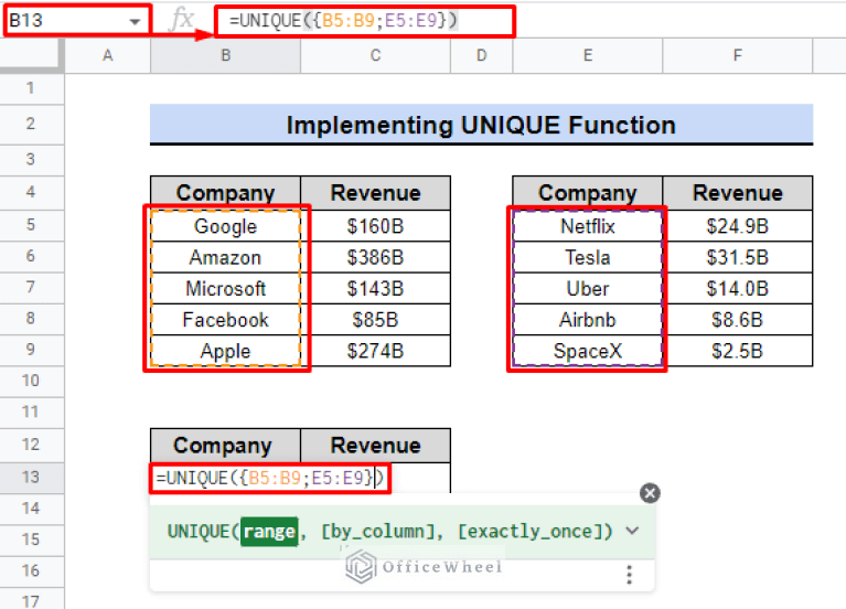 How to Concatenate Two Columns in Google Sheets OfficeWheel