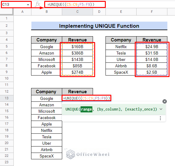 How to Concatenate Two Columns in Google Sheets OfficeWheel
