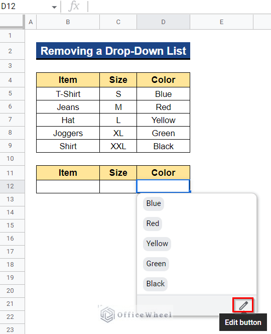How to Insert a DropDown List in Google Sheets (2 Easy Ways)