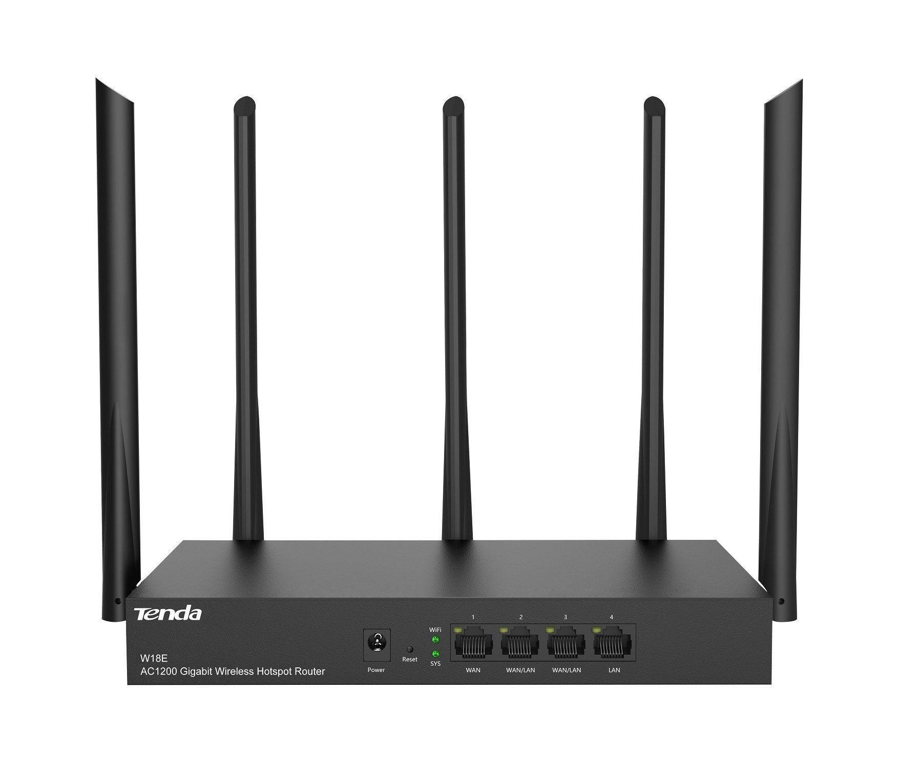 Tenda W18E AC1200 MultiWAN Wireless Gigabit Router OfficeWorks