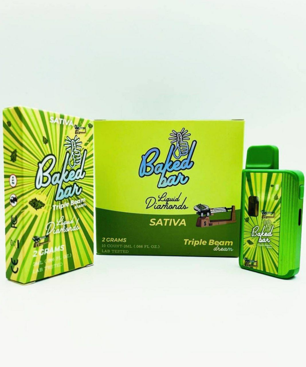 Triple Beam Dream Baked Bar 2G Baked Bar