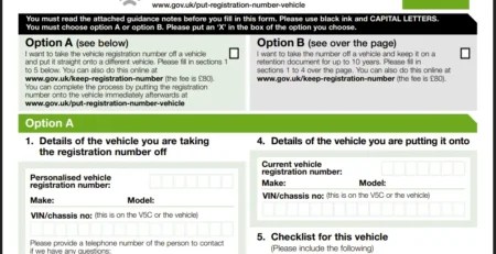 How to Transfer a Private Registration Number Guide