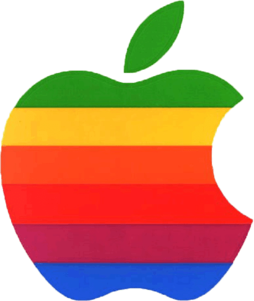 Apple Logo Rainbow (PSD) Official PSDs