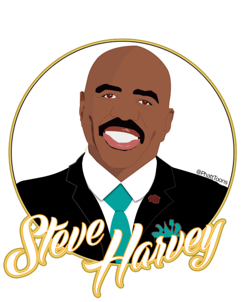Steve Harvey Cartoon