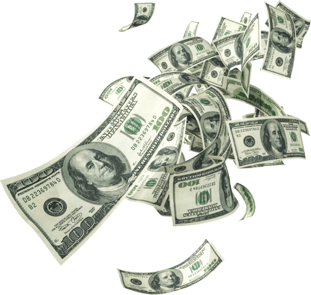 New Money Floating Falling (PSD) Official PSDs