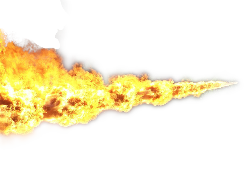 Flame Thrower Flame (PSD) Official PSDs