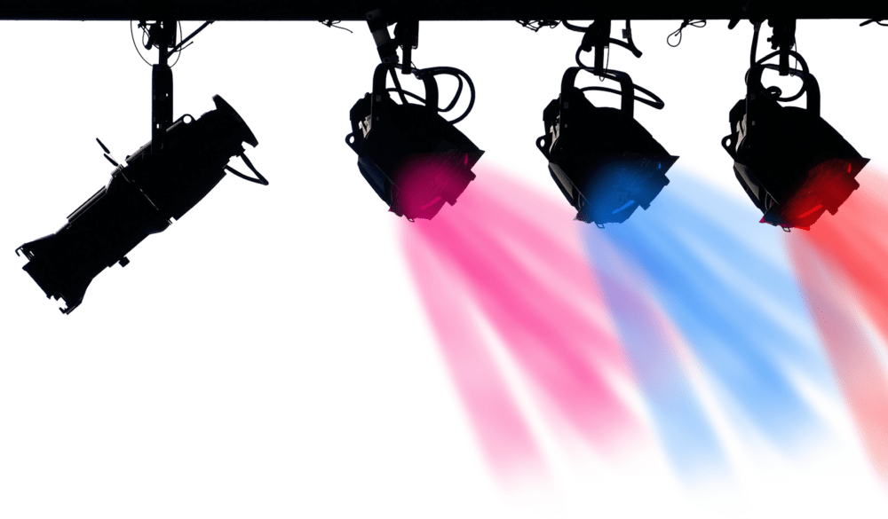 4 Color Club Lights Psd (PSD) Official PSDs