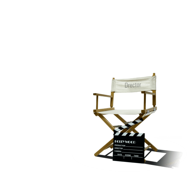 Directors Chair With Spotlight (PSD) Official PSDs