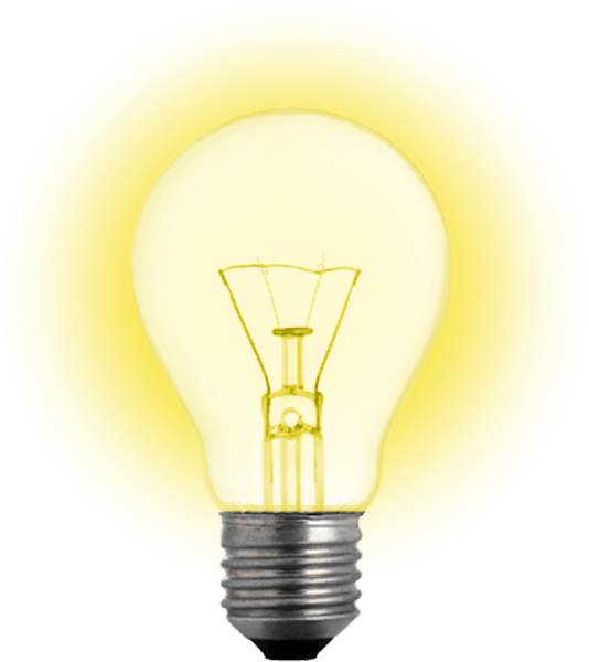 Innovation Light Bulb Transparent