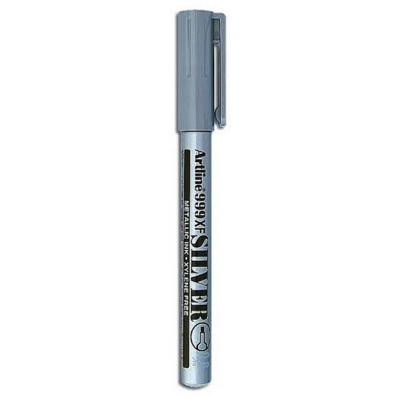 Artline 999XF Metallic Paint Marker (0.8mm, Silver)