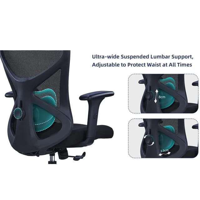High End Ergonomic Chair With Adjustable Lumbar Support ARISHR