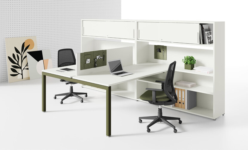 Workstation Office Furniture in Riyadh Ergonomic Workstations Desktop