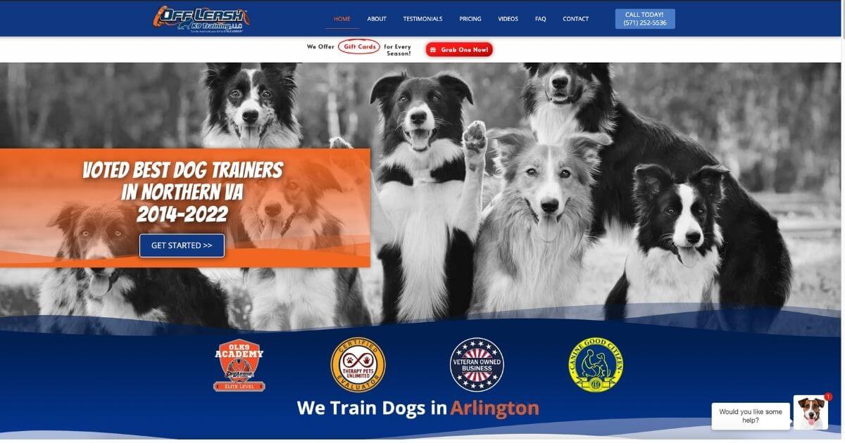 Dog Training In Northern Virginia Off Leash K9 Training