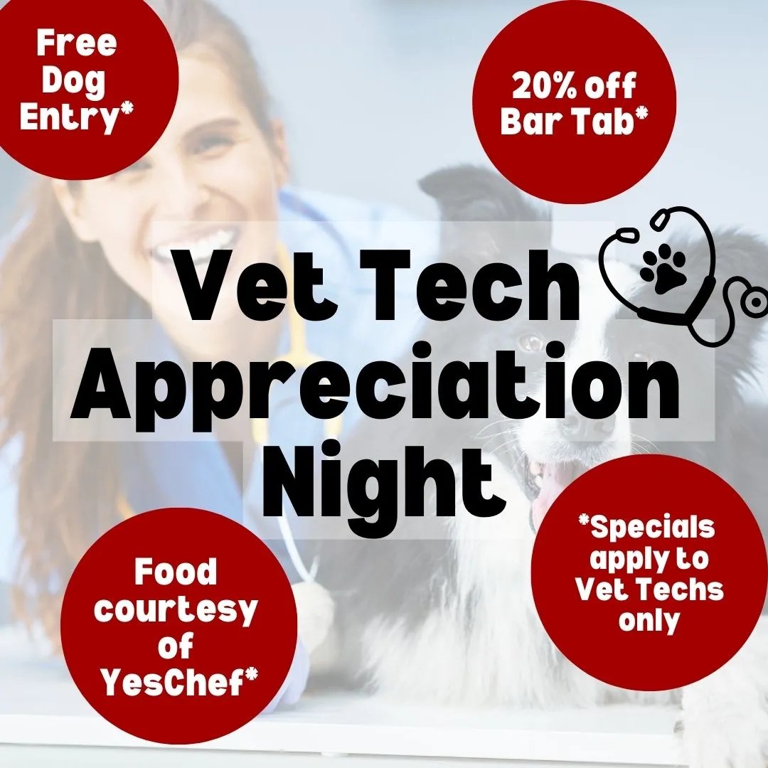 Pet Tech Appreciation Night Off Leash Dog Bar