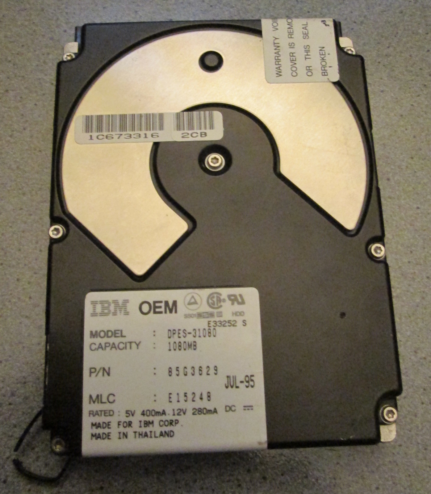 Imaging SCSI hard disks