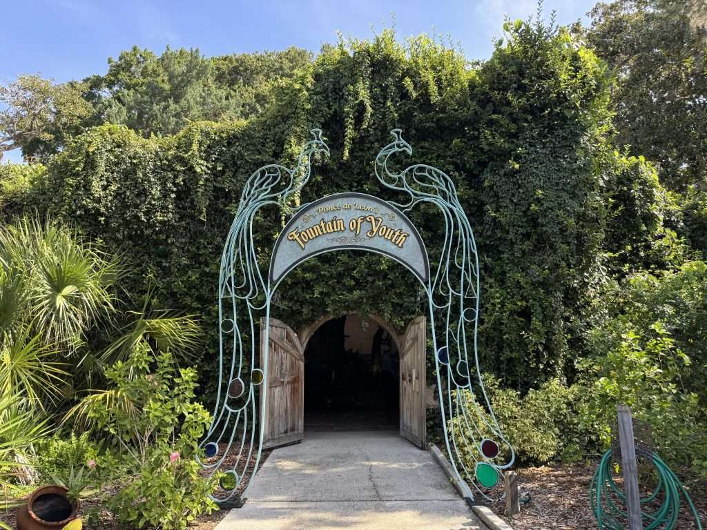 Visiting the Fountain of Youth in St. Augustine History, Peacocks, and
