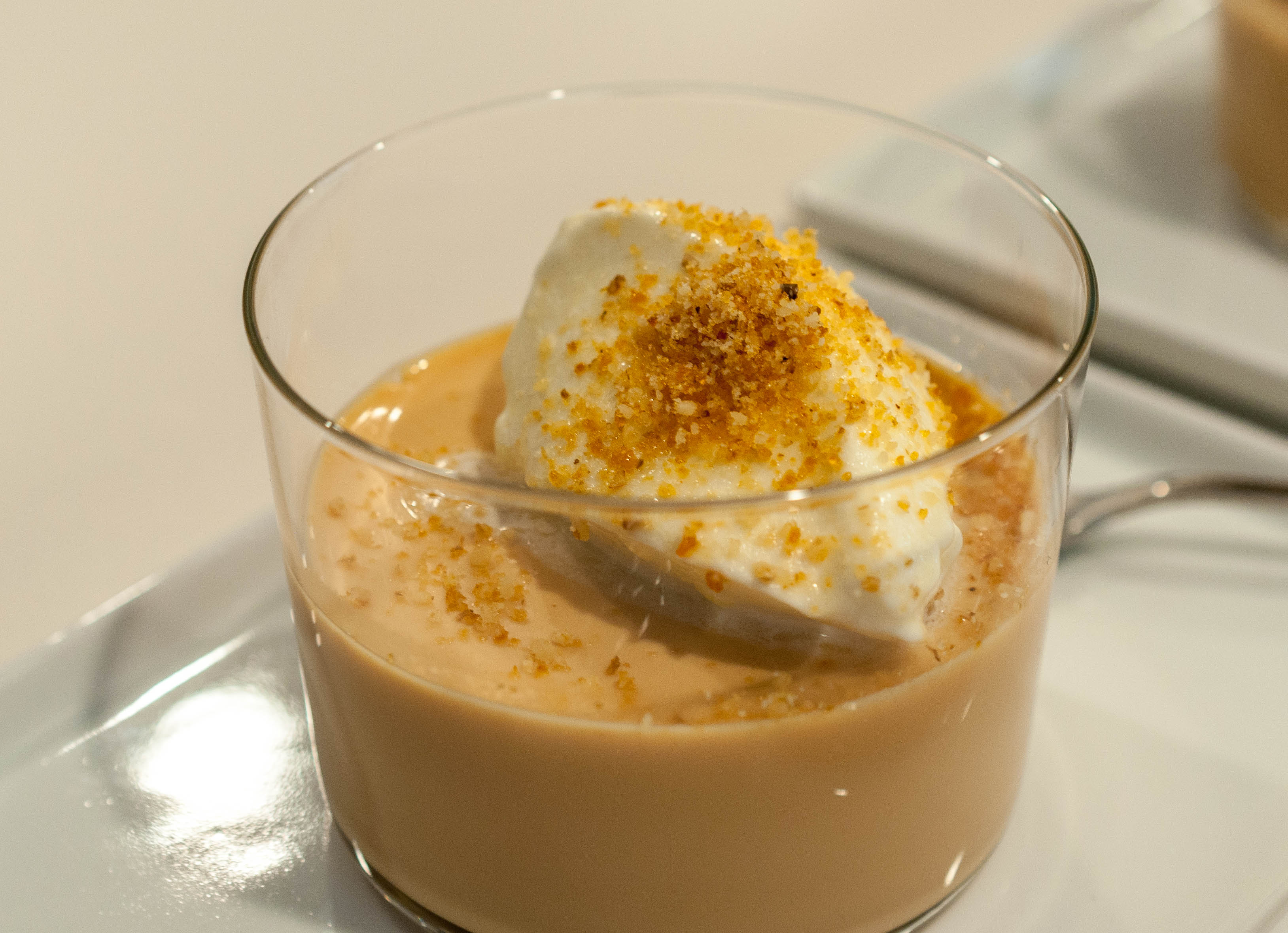 Caramel Panna Cotta with Sea Salt A Creamy Treat Of Food and Art