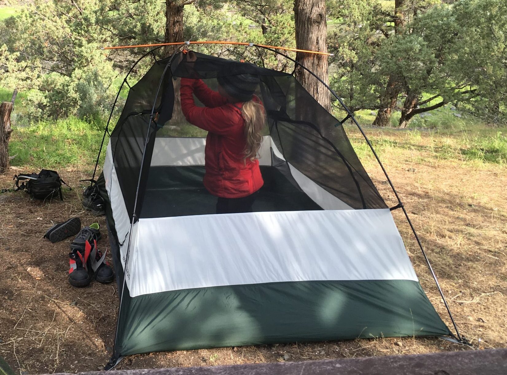 Ultralight Bikepacking Tents MSR FreeLight, Marmot Superalloy Off