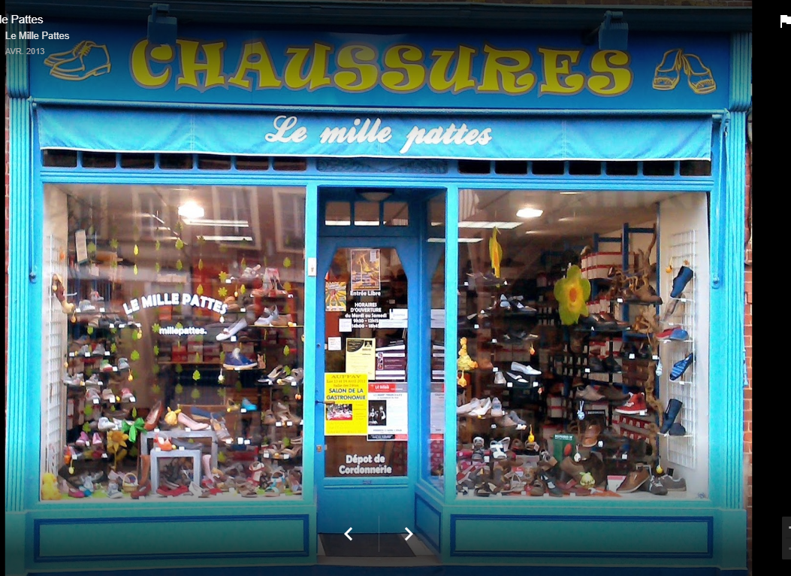 Le Mille Pattes, magasin de Chaussures Homme, Femme, enfant à Auffay