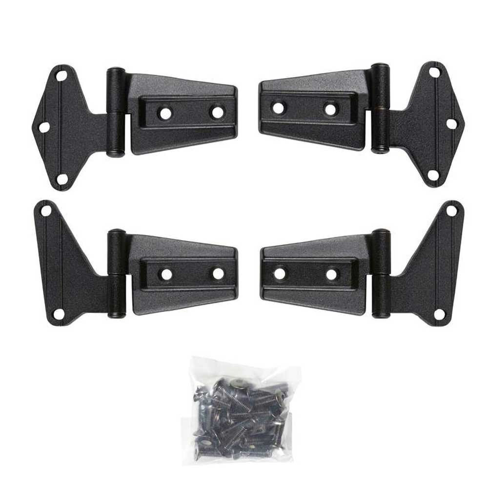 Door hinges black Smittybilt Wrangler JK