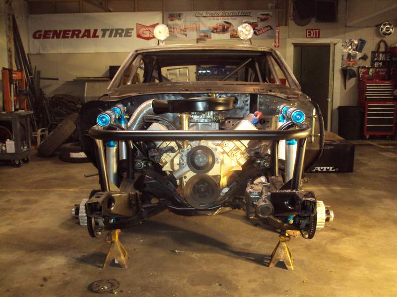 More James Garner Olds 442 Race Car Rebuild Photos