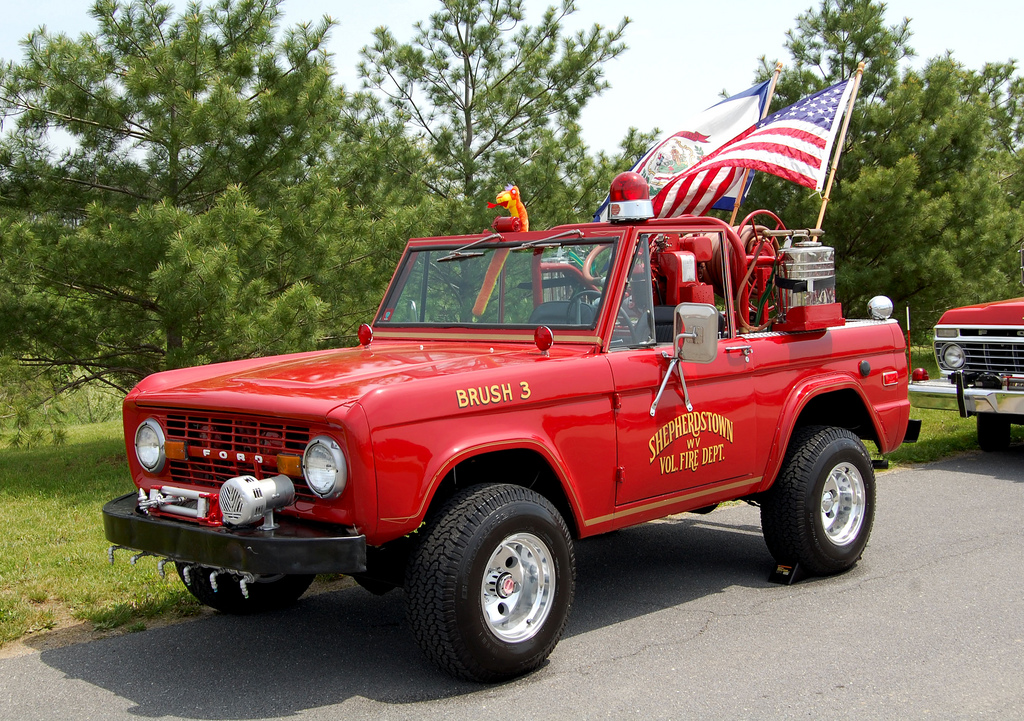 Ford Bronco Fire Truck