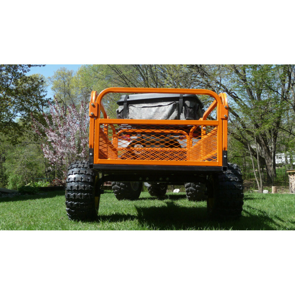 AtvUtvTractor Dump Trailer 1500Lb. Payload Capacity Offroad Armor