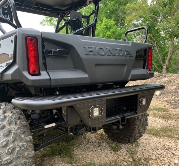 Honda Pioneer 10005 Ranch Armor Rear Replacement Bumper Offroad