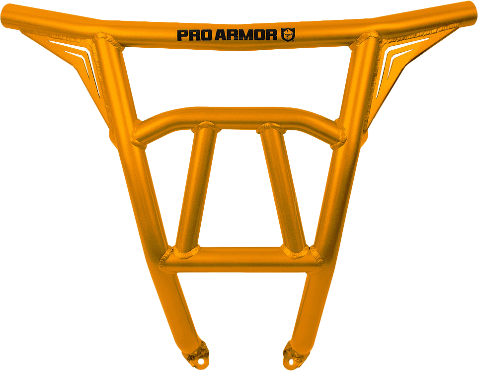 Pro Armor Rear Sport Bumper Orange Rust Metallic Pol Offroad Armor
