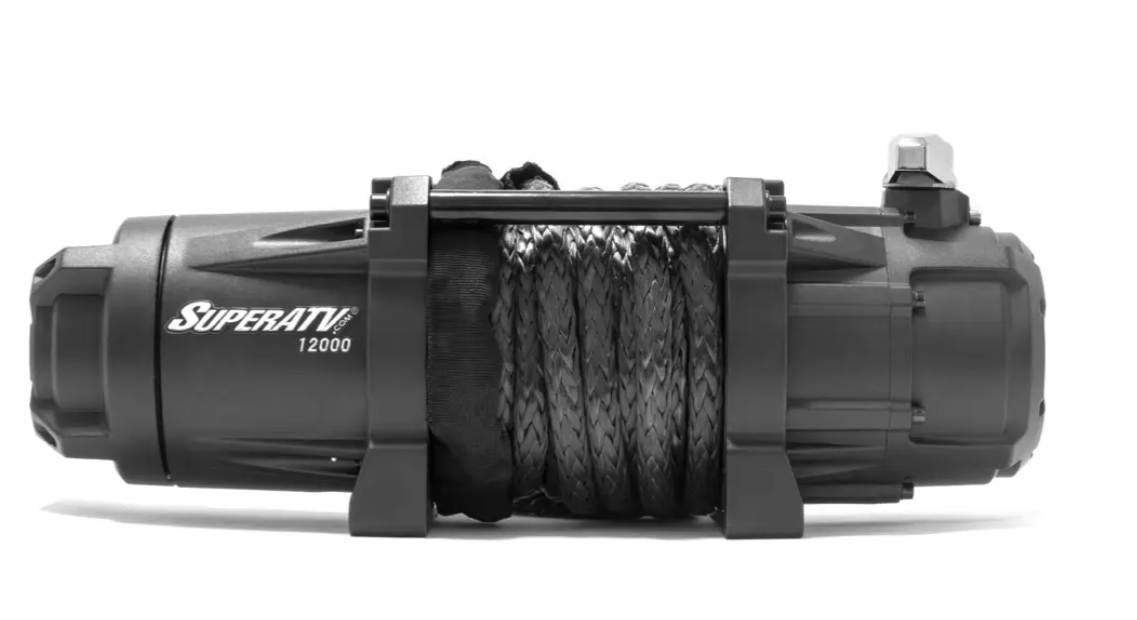 12,000 Lb. Utv/Atv Winch (With Wireless Remote & Synthetic Rope