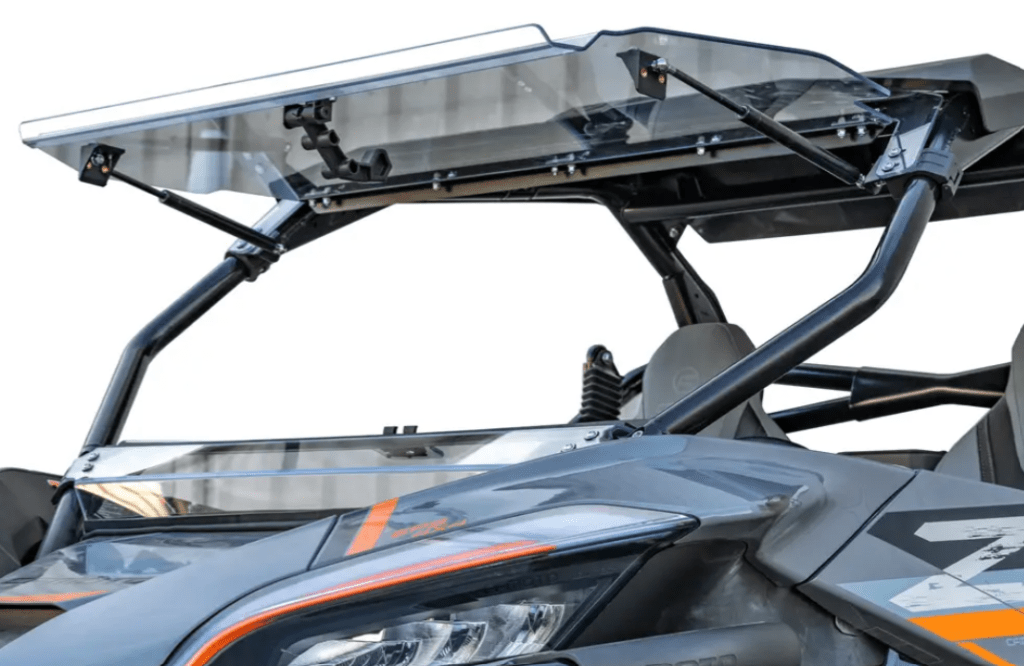 Cfmoto Zforce 950 Scratch Resistant Flip Windshield Offroad Armor
