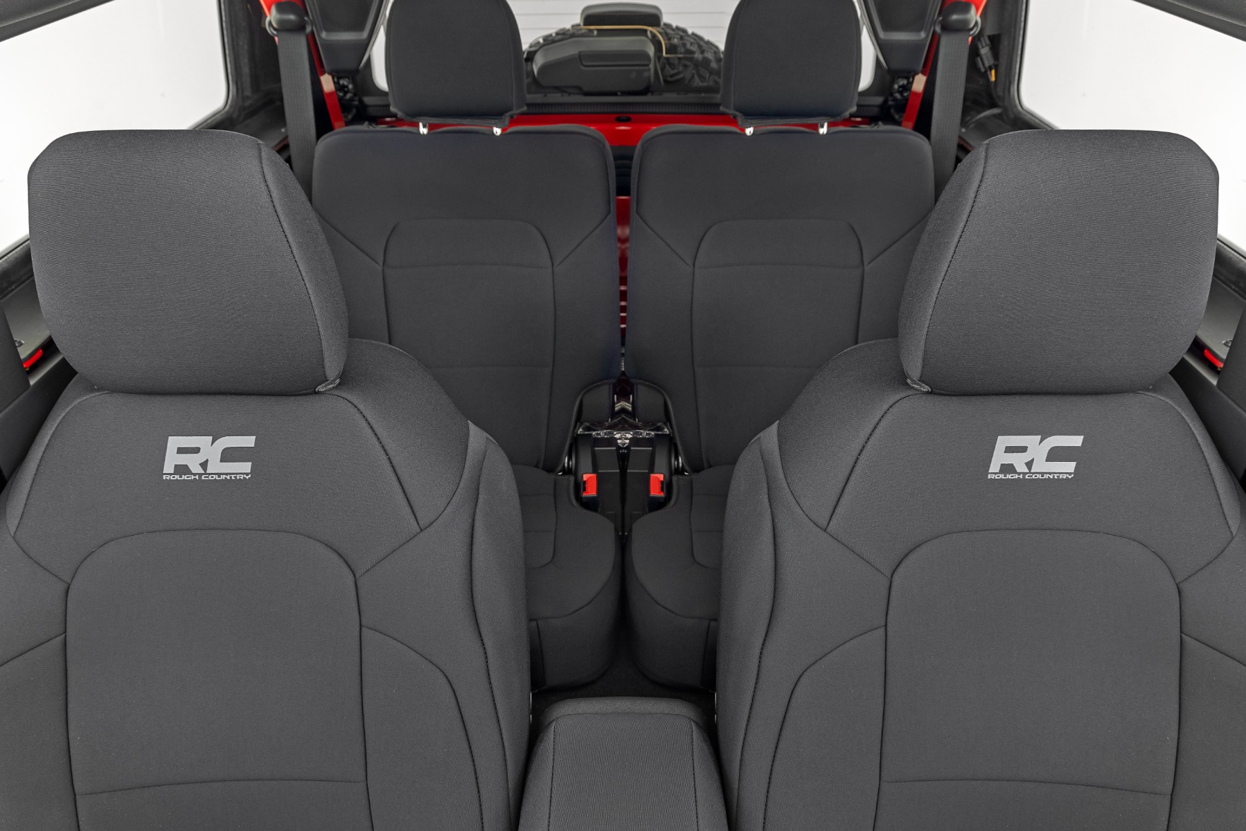 Rough Country Seat Covers Bucket Seats FR & RR Ford Bronco (2