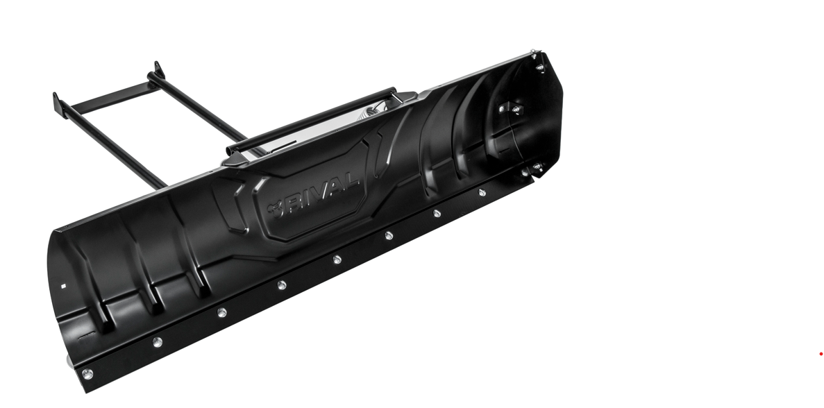 Rival Powersports Universal ATV Snow Plow Kit with Stamped Steel Blade