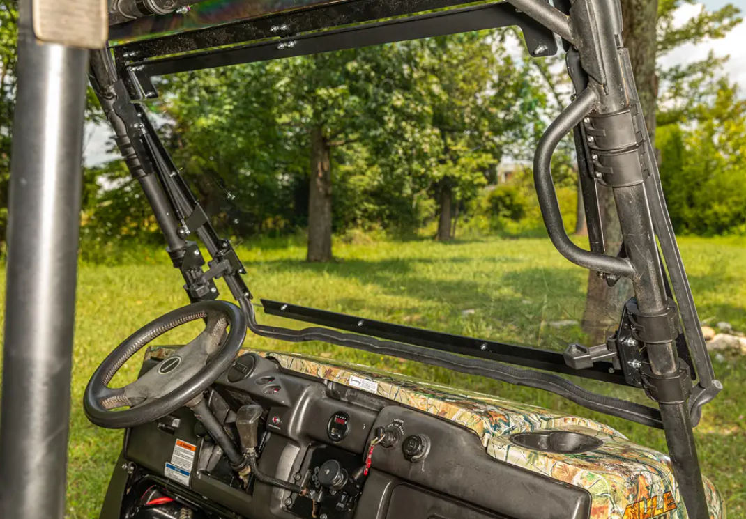 Kawasaki Mule 4000/4010 ScratchResistant Flip Windshield Offroad