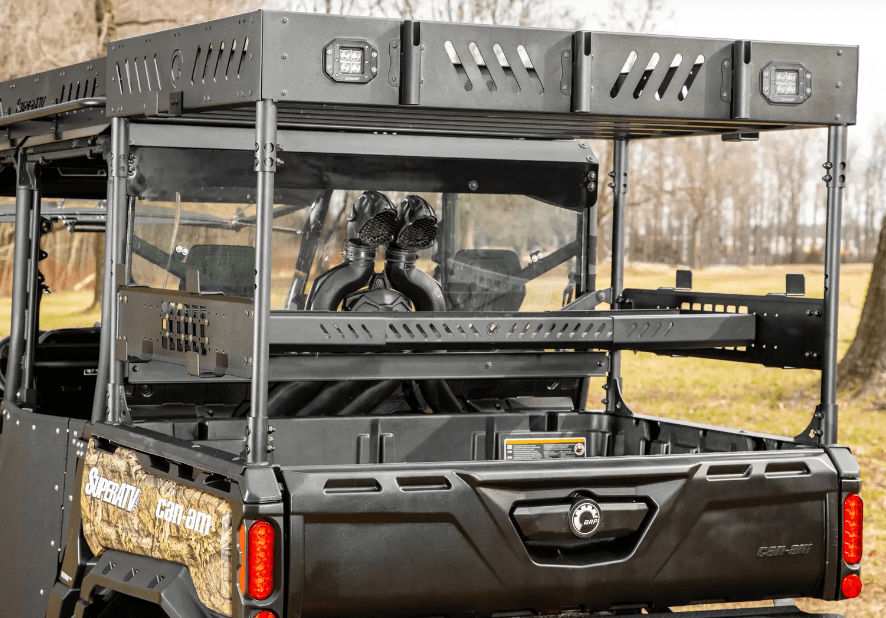 Can Am Defender Max Outfitter Bed Rack Offroad Armor Offroad